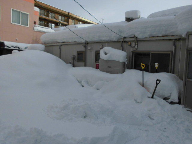 除排雪前